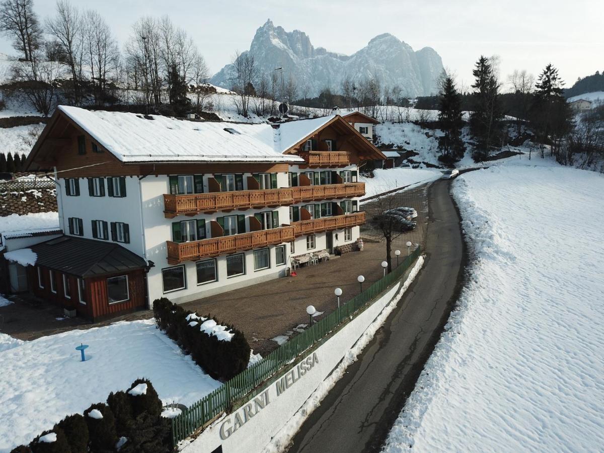 Garni Hotel Melissa Castelrotto Bagian luar foto